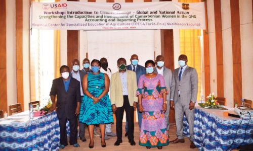 Yaoundé, Nkolbisson : 05 to 09 April 2021, Strengthening the capacities and involvement of Cameroonian women in the GHG accounting and reporting process. Workshop: Introduction to Climate Change – Global and National Action
